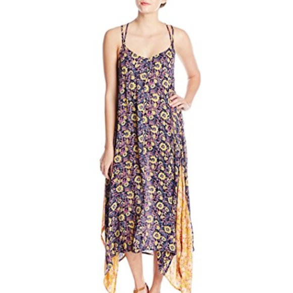 Billabong Dresses & Skirts - Billabong floral maxi beach dress